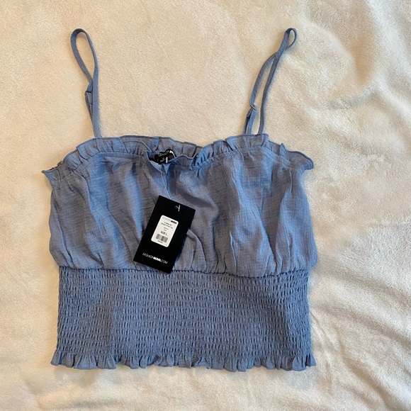 Fashion Nova Smock Cop Top - Picture 3 of 5